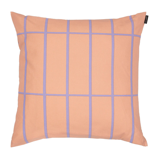 Marimekko Tiiliskivi tyynynpäällinen 50 x 50 cm Peach-purple