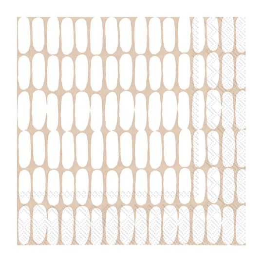 Marimekko Alku lautasliina 20-pack Cream