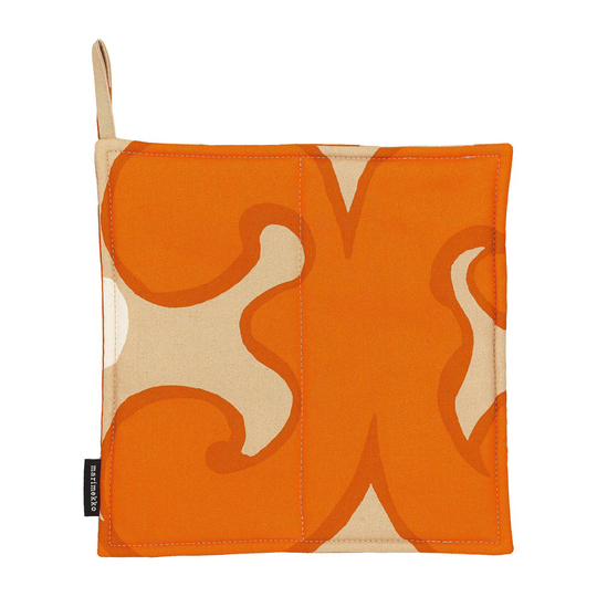 Marimekko Keidas patalappu 21,5 x 21,5 cm Beige-oranssi-valkoinen