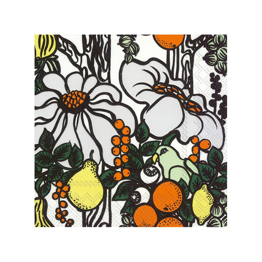 Marimekko Pala Taivasta -servetti 33x33 cm 20-pakkaus Grey