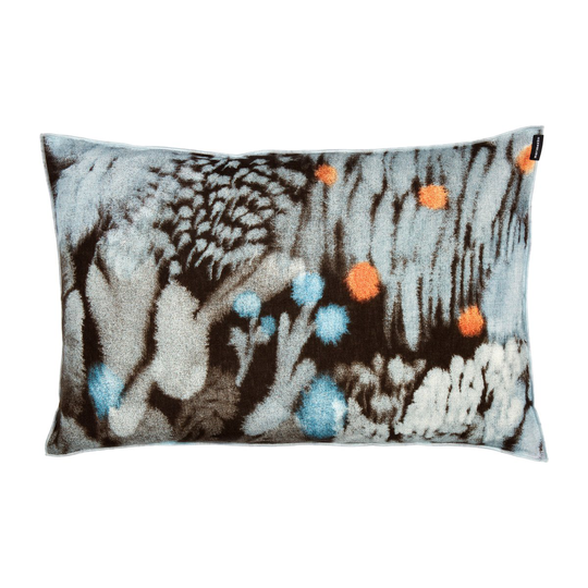 Marimekko Kuisma tyynyliina 40x60 cm Tummanruskea-punainen-Sininen