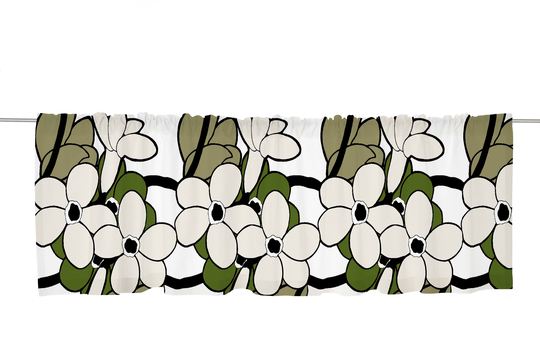 Vallila Kukkatarha-verhokappa 60x250 cm