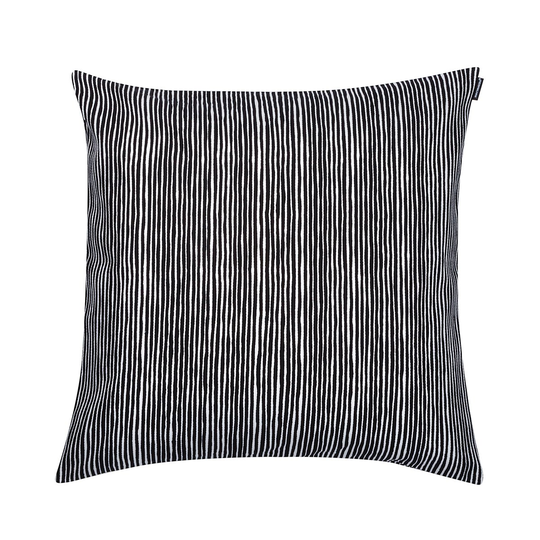 Marimekko Varvunraita tyynynpäällinen musta-valkoinen