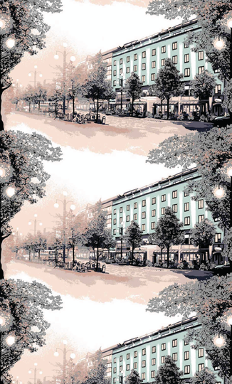 Vallila Seurahuone-kangas 150 cm