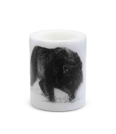 Vallila Wolf-kynttilä 12,0 cm