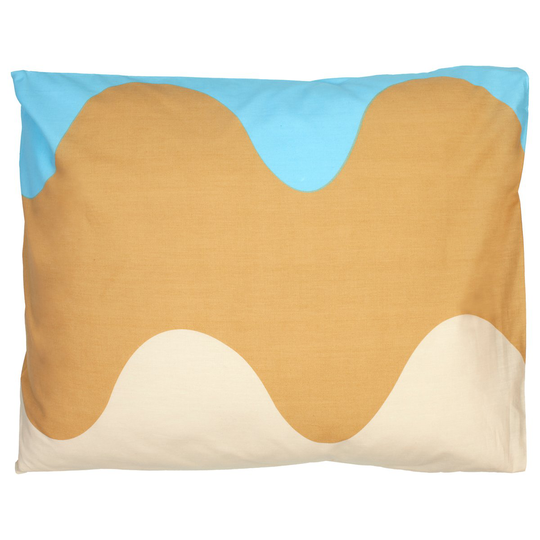 Marimekko Lokki tyynyliina 50x60 cm Beige-Sininen