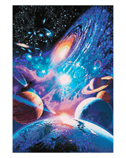 Diamond painting Universumi