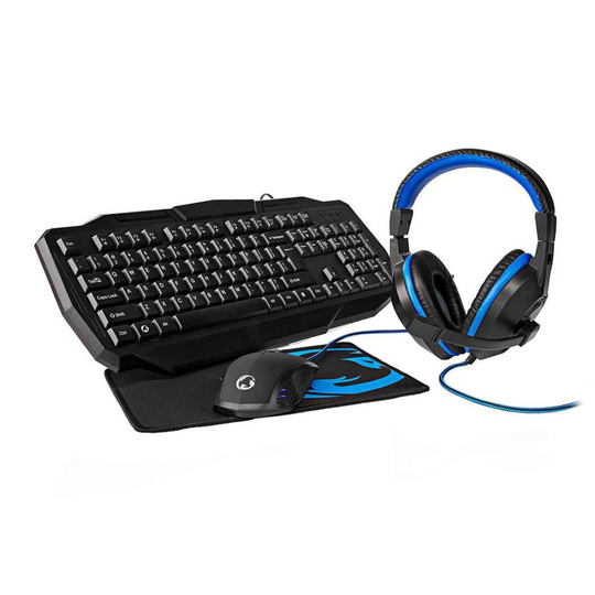Gamingsarja - Hiiri, Näppäimistö, Headset, Hiirimatto