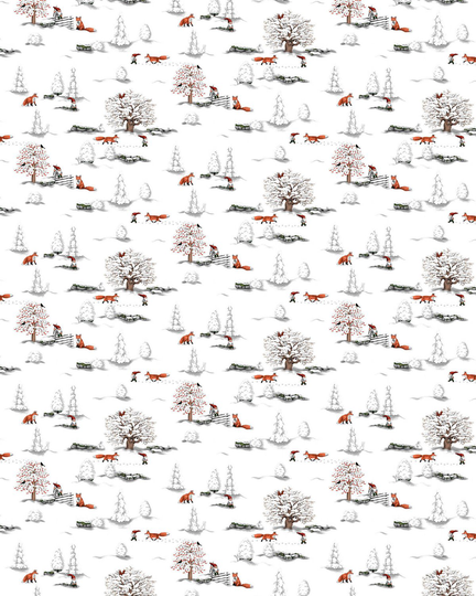 Arvidssons Textil Ekhagen kangas Offwhite