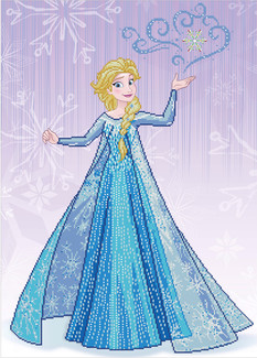 Diamond Painting Frost jääprinsessa Elsa