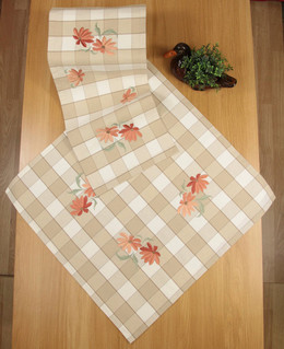 Kirjontapakkaus Ruudullinen