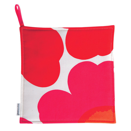 Marimekko Pieni Unikko patalappu Punainen-valkoinen