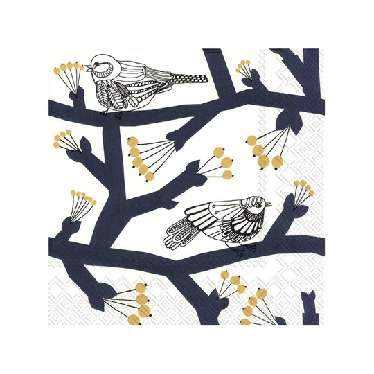 Marimekko Pakkanen lautasliina 20-pack Dark blue