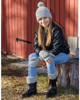 Neuleohje Myssy, lapaset ja säärystimet