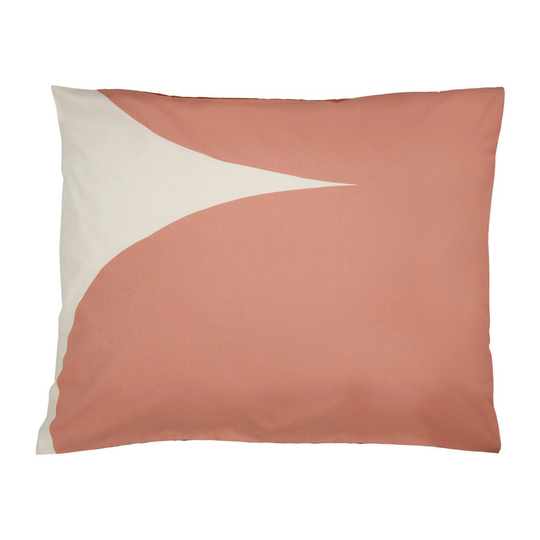 Marimekko Härkä tyynyliina 50 x 60 cm White-brown-rose