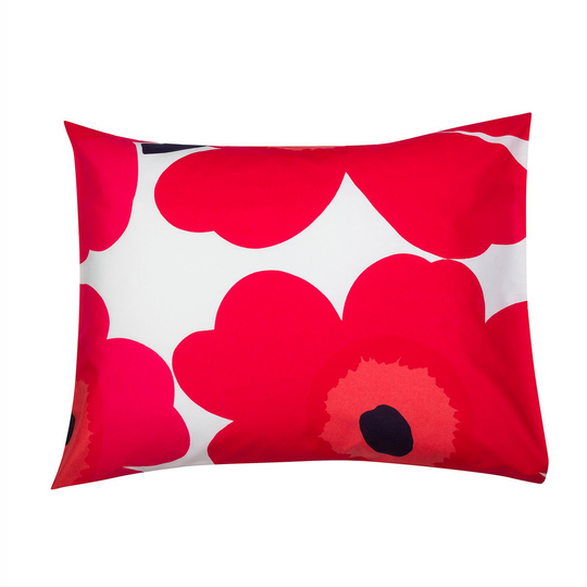 Marimekko Unikko tyynyliina punainen