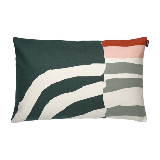 Marimekko Vuosirenkaat tyynynpäällinen 40x60 cm Beige-Vihreä-Vaaleanpunainen