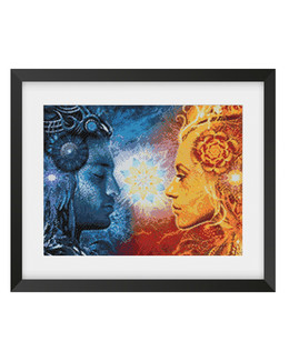 Diamond painting Harmonia