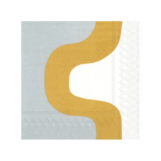 Marimekko Seireeni servetti 33x33 cm 20-pakkaus Gold