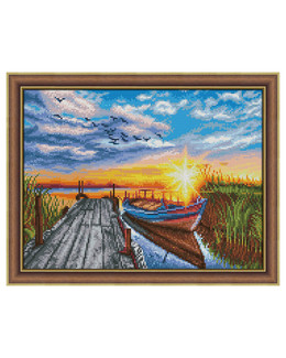 Diamond painting Auringonlasku