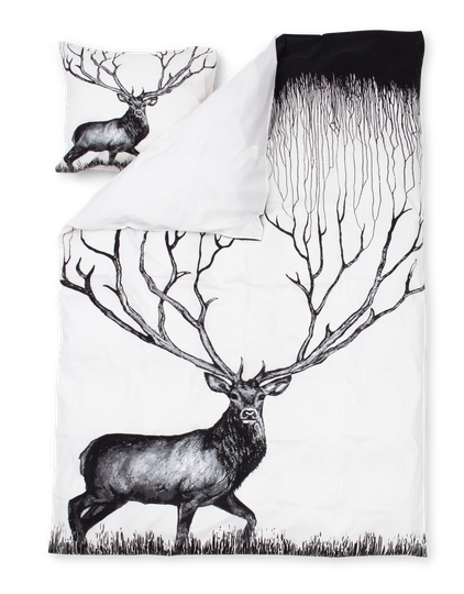 Vallila Infinite Deer-pussilakanasetti, puuvilla