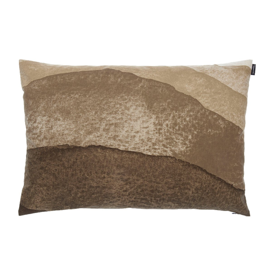 Marimekko Joiku tyynyliina 40x60 cm Ruskea-tummansininen-beige