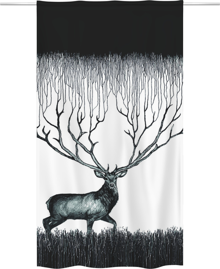Vallila Infinite Deer-verho 140x250 cm
