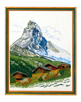 Kirjontapakkaus Taulu Alppilaakso