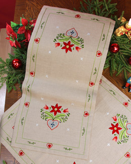 Kaitaliina Jouluaihe langat mukana