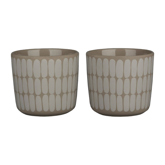 Marimekko Alku muki 2 kpl terra-white