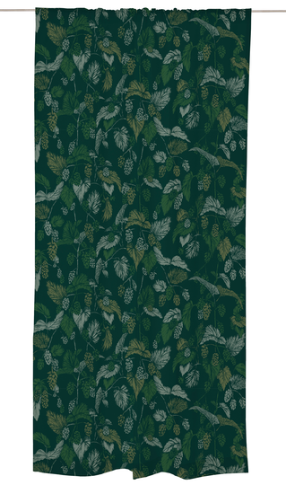Vallila Humulus Lupulus-verho 140x240 cm