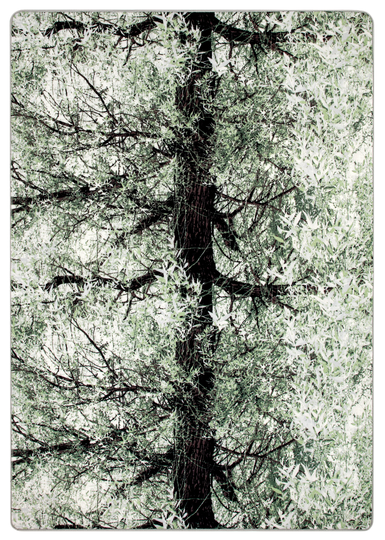 Vallila Hopeapaju-matto 160x230 cm