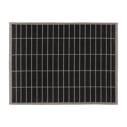 Marimekko Pieni Tiiliskivi -pöytätabletti 36x47 cm charcoal-beige