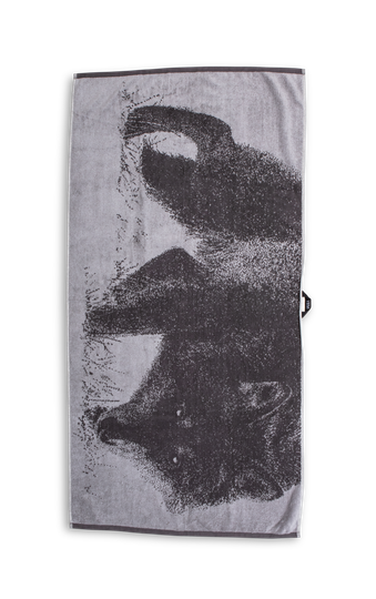 Vallila Wolf-kylpypyyhe 70x140 cm