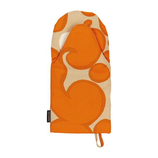 Marimekko Keidas patakinnas Beige-oranssi-valkoinen