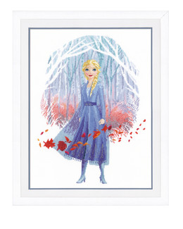 Kirjontapakkaus Taulu Frozen 2 Elsa