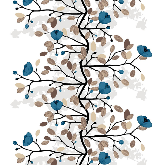 Arvidssons Textil Ofelia vahakangas tummansininen