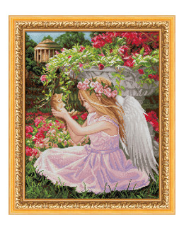 Diamond painting Enkeli