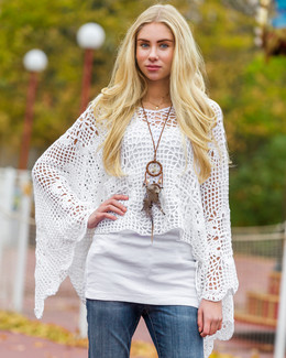 Virkkausohje Tunika/poncho