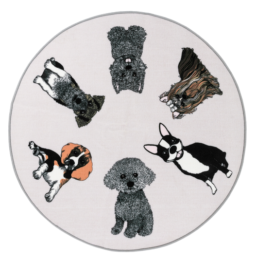 Vallila Doggies matto Ø 133 cm