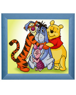 Diamond Painting Nalle puh ja ystävät