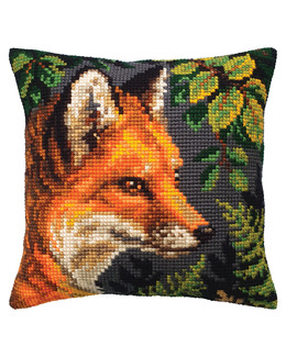 Kirjontapakkaus Tyynynpäällinen Kettu