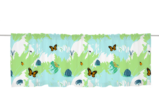 Vallila Raparperin alla kapp 60x250cm