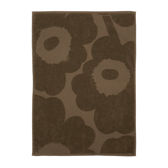 Marimekko Unikko pyyhe 47 x 70 cm dark sand
